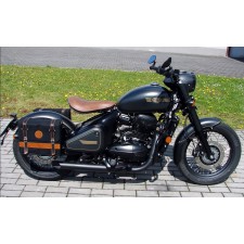 MOTOBRAŠNY ČERNO-HNĚDÁ - ORIGINÁL - JAWA 350CL PÉRÁK